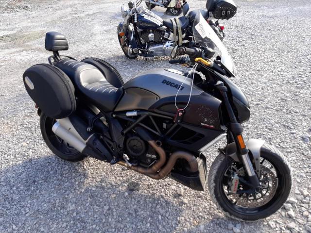 ZDM13BLWXEB016617 - 2014 DUCATI DIAVEL GRAY photo 1