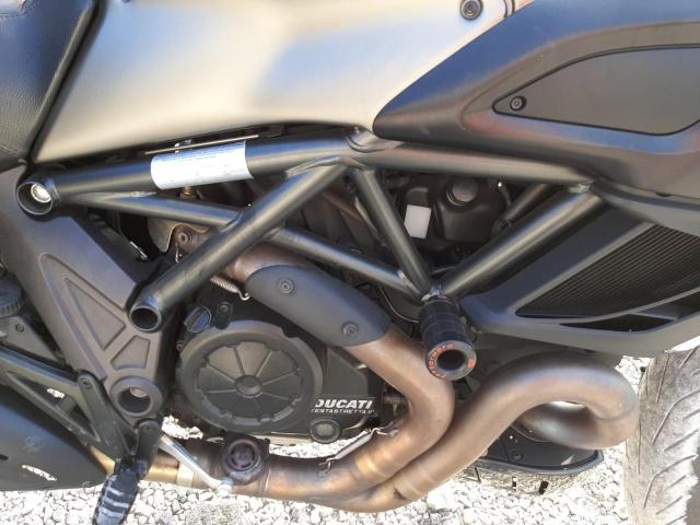 ZDM13BLWXEB016617 - 2014 DUCATI DIAVEL GRAY photo 7