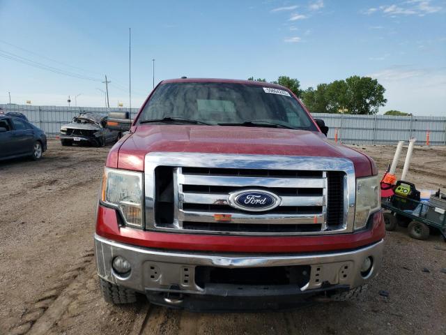 1FTFW1ET3DKE56201 - 2013 FORD F150 SUPERCREW RED photo 5