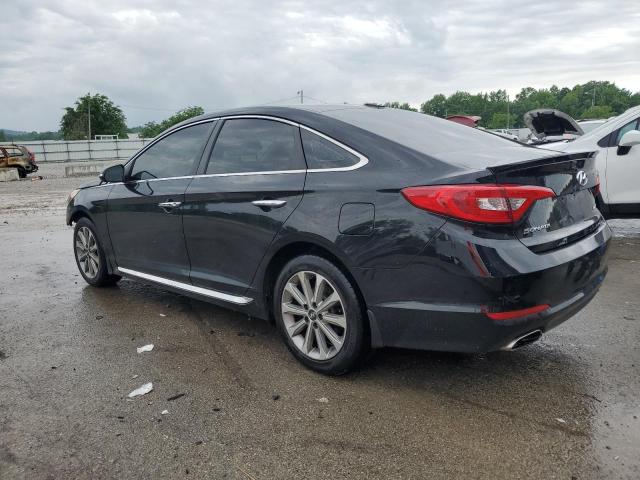 5NPE34AF1HH438127 - 2017 HYUNDAI SONATA SPORT BLACK photo 2