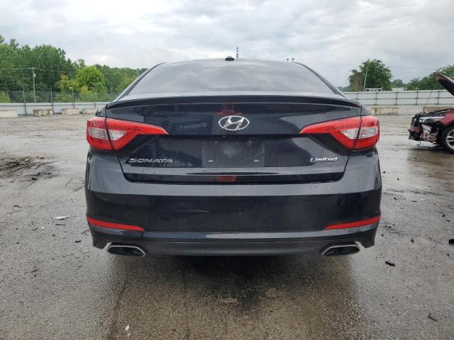 5NPE34AF1HH438127 - 2017 HYUNDAI SONATA SPORT BLACK photo 6