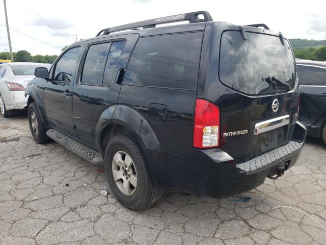 5N1AR18U66C635427 - 2006 NISSAN PATHFINDER LE BLACK photo 2