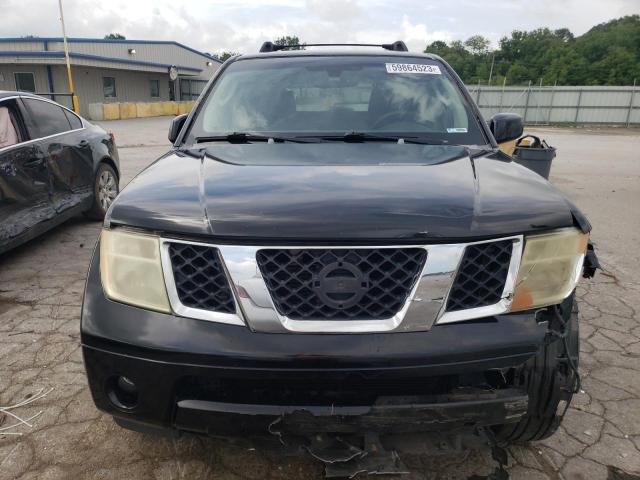 5N1AR18U66C635427 - 2006 NISSAN PATHFINDER LE BLACK photo 5
