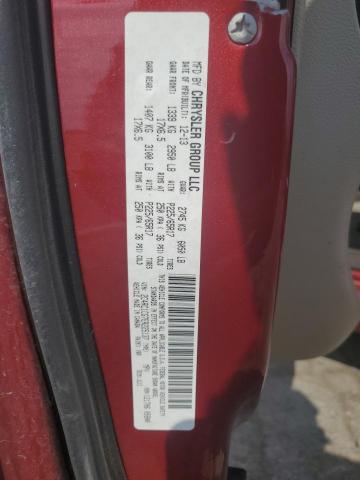 2C4RC1CG7ER225137 - 2014 CHRYSLER TOWN & COU TOURING L RED photo 13