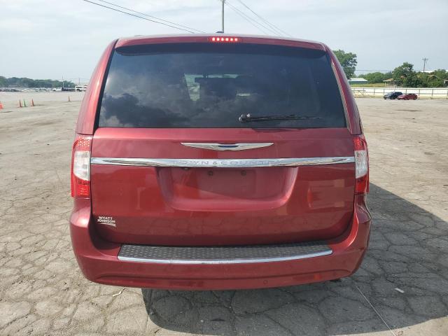 2C4RC1CG7ER225137 - 2014 CHRYSLER TOWN & COU TOURING L RED photo 6