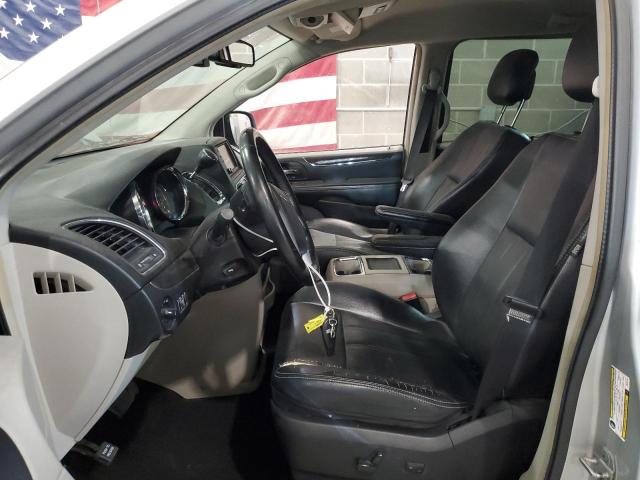 2C4RC1CG4CR207787 - 2012 CHRYSLER TOWN & COU TOURING L GRAY photo 7