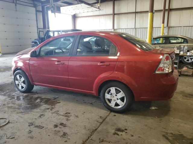 KL1TD5DE9AB086863 - 2010 CHEVROLET AVEO LS 红色 照片 2