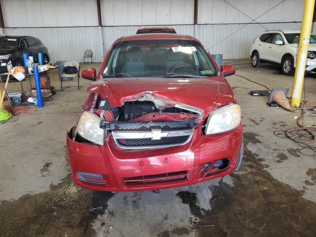 KL1TD5DE9AB086863 - 2010 CHEVROLET AVEO LS 红色 照片 5