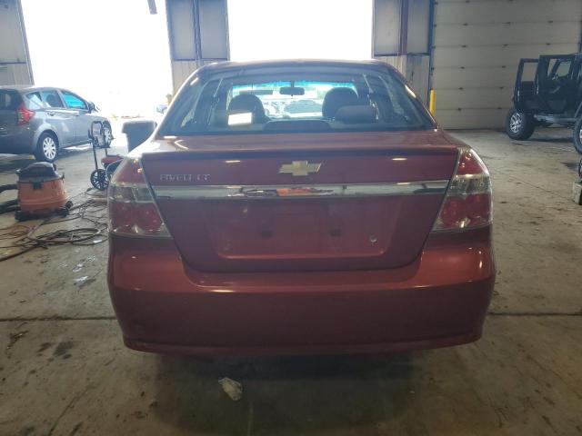 KL1TD5DE9AB086863 - 2010 CHEVROLET AVEO LS 红色 照片 6