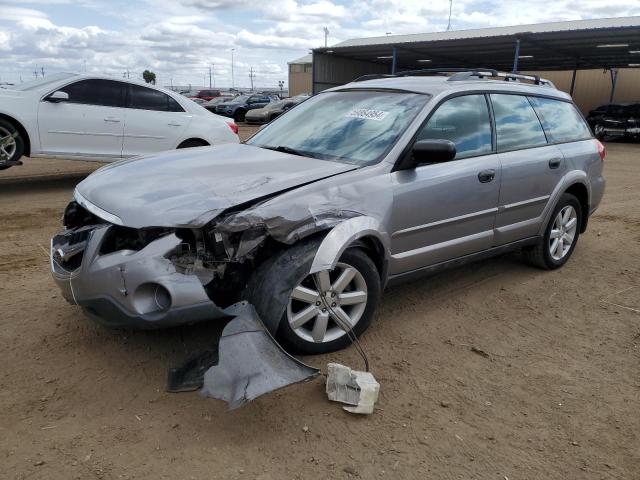 4S4BP61C987359040 - 2008 SUBARU OUTBACK 2.5I GRAY photo 1