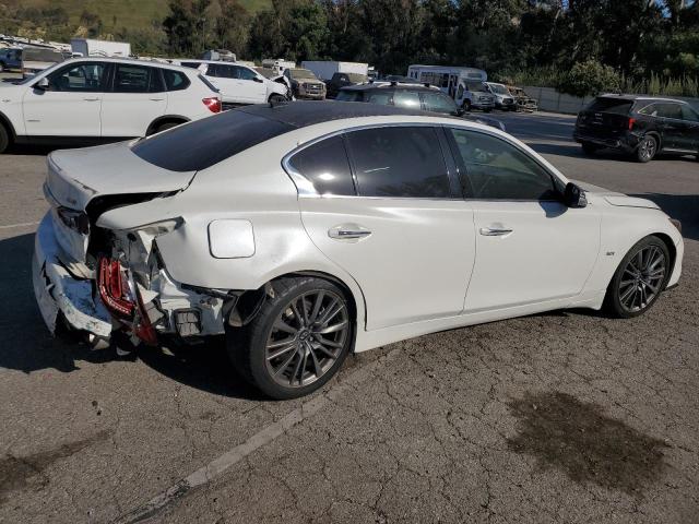 JN1EV7AP5JM358736 - 2018 INFINITI Q50 LUXE WHITE photo 3