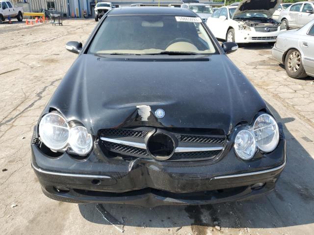 WDBTJ65J84F092829 - 2004 MERCEDES-BENZ CLK 320C BLACK photo 5