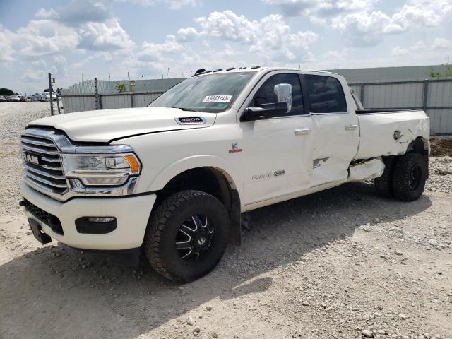 3C63RRKL4NG234599 - 2022 RAM 3500 LONGHORN WHITE photo 1