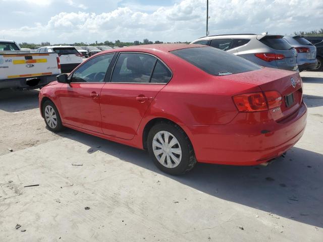 3VW2K7AJ1DM432650 - 2013 VOLKSWAGEN JETTA BASE RED photo 2