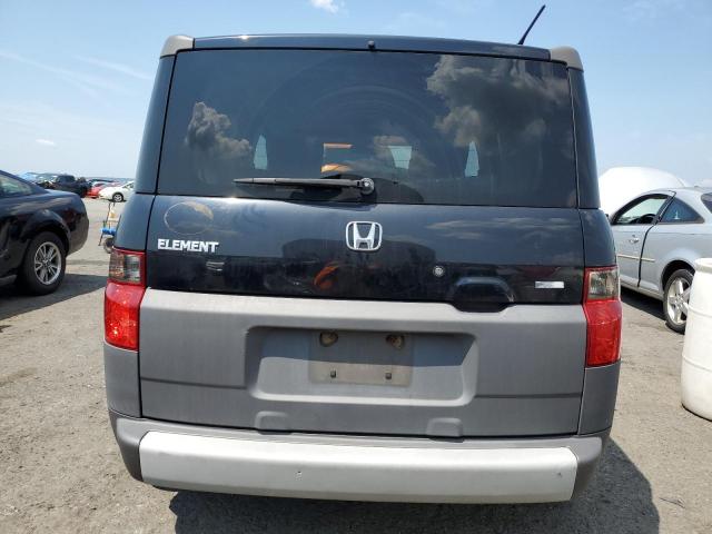 5J6YH285X4L023680 - 2004 HONDA ELEMENT EX BLACK photo 6