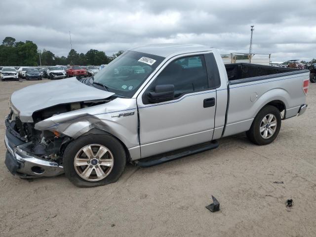 1FTMF1CM8DFC92200 - 2013 FORD F150 SILVER photo 1