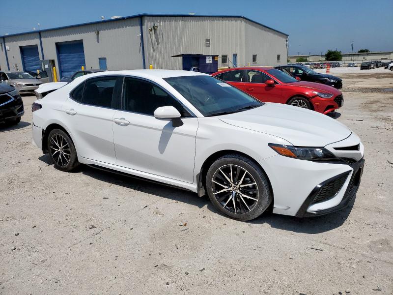 4T1G11AK9PU743837 - 2023 TOYOTA CAMRY SE NIGHT SHADE WHITE photo 4