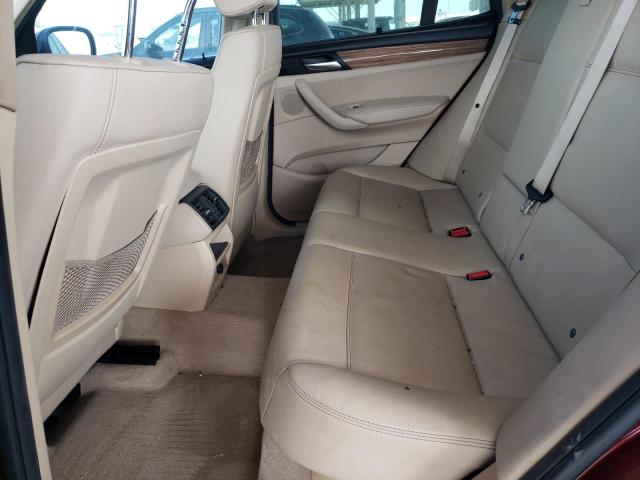 5UXWX7C53EL983461 - 2014 BMW X3 XDRIVE35I RED photo 11