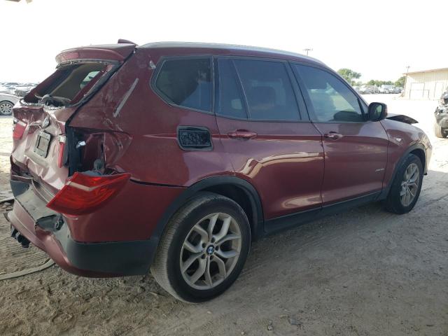 5UXWX7C53EL983461 - 2014 BMW X3 XDRIVE35I RED photo 3