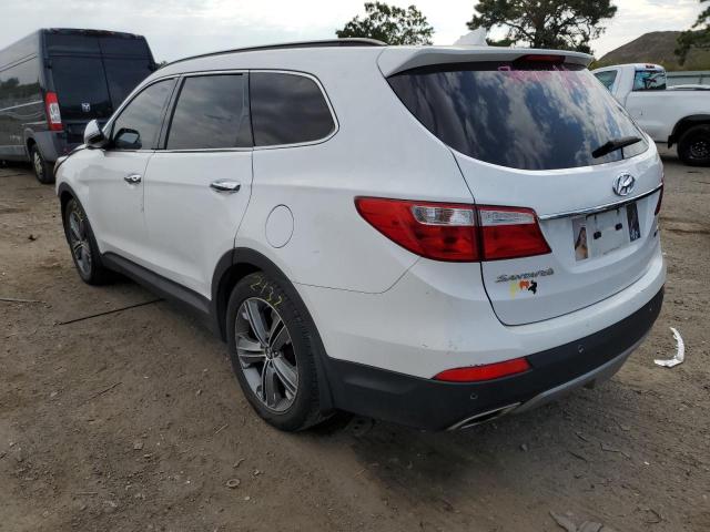 KM8SRDHF1FU130056 - 2015 HYUNDAI SANTA FE GLS WHITE photo 3