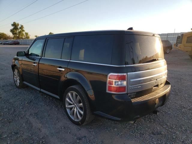 2FMHK6DT0DBD18348 - 2013 FORD FLEX LIMITED BLACK photo 3