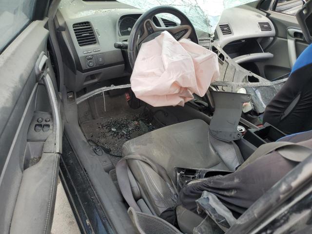 2HGFG12919H530074 - 2009 HONDA CIVIC EXL შავი ფოტო 8
