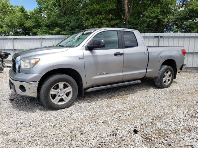 5TBBT54107S456757 - 2007 TOYOTA TUNDRA DOUBLE CAB SR5 SILVER photo 1