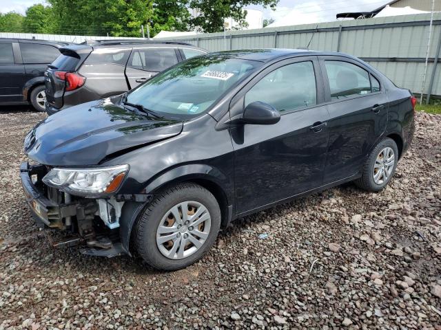 1G1JB5SG8H4165099 - 2017 CHEVROLET SONIC LS BLACK photo 1