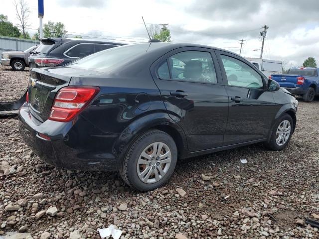 1G1JB5SG8H4165099 - 2017 CHEVROLET SONIC LS BLACK photo 3