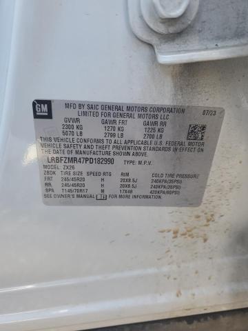 LRBFZMR47PD182990 - 2023 BUICK ENVISION PREFERRED WHITE photo 13