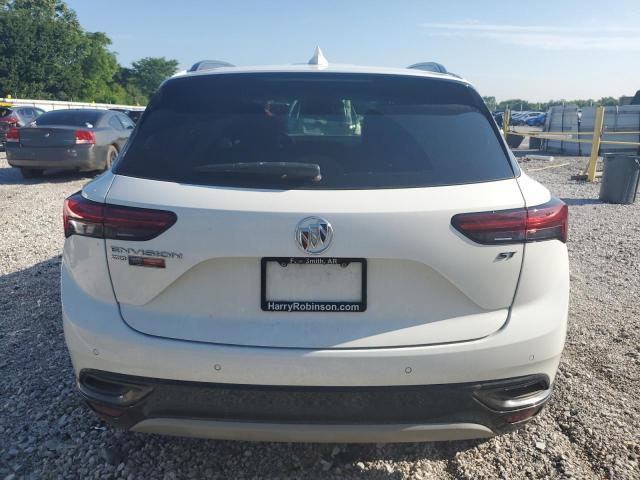 LRBFZMR47PD182990 - 2023 BUICK ENVISION PREFERRED WHITE photo 6