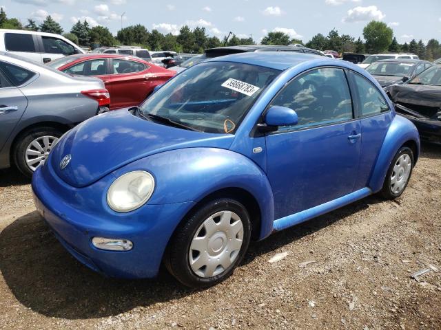 3VWBA21C8YM475377 - 2000 VOLKSWAGEN NEW BEETLE GL 蓝色 照片 1