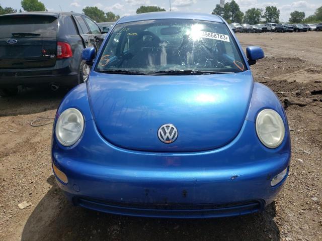 3VWBA21C8YM475377 - 2000 VOLKSWAGEN NEW BEETLE GL 蓝色 照片 5