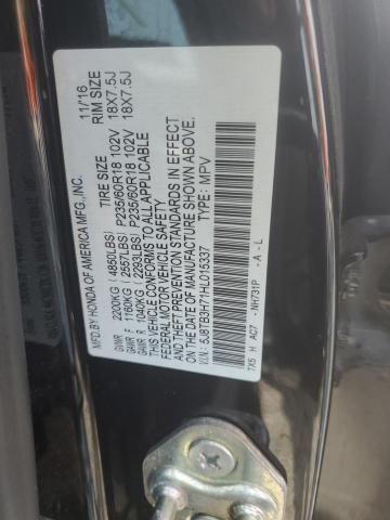 5J8TB3H71HL015337 - 2017 ACURA RDX ADVANCE BLACK photo 13