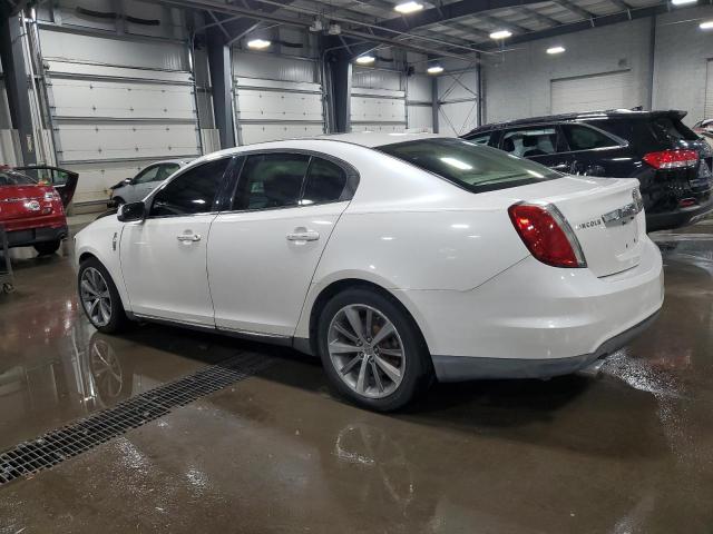 1LNHL9DR7BG600608 - 2011 LINCOLN MKS WHITE photo 2