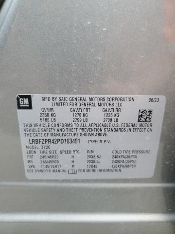 LRBFZPR42PD163491 - 2023 BUICK ENVISION ESSENCE Gümüş foto 13