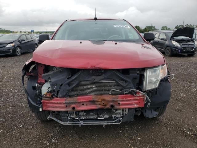 2FMDK3GC4ABA80654 - 2010 FORD EDGE SE RED photo 5