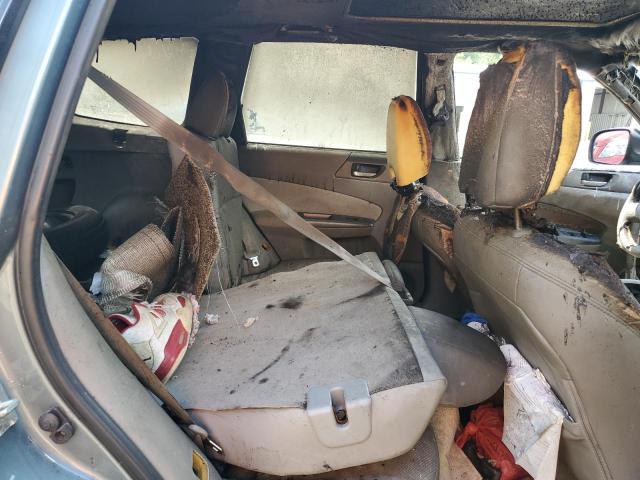 JF2SHGGC6BH730317 - 2011 SUBARU FORESTER TOURING 灰色 照片 10