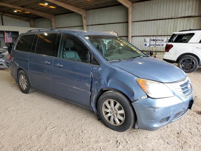 5FNRL38679B021113 - 2009 HONDA ODYSSEY EXL BLUE photo 4