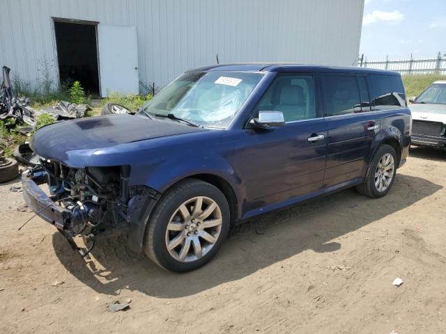 2FMHK6DC6BBD13703 - 2011 FORD FLEX LIMITED BLUE photo 1