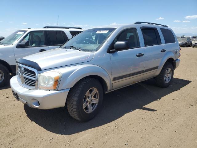 1D4HB48D44F142756 - 2004 DODGE DURANGO SLT SILVER photo 1