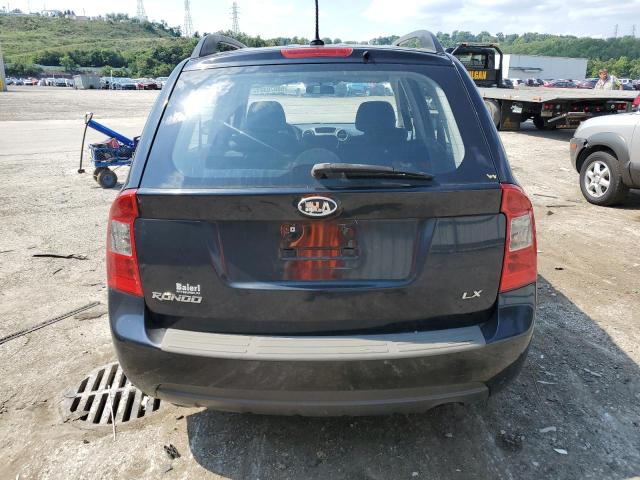 KNAFG528297234891 - 2009 KIA RONDO BASE BLACK photo 6