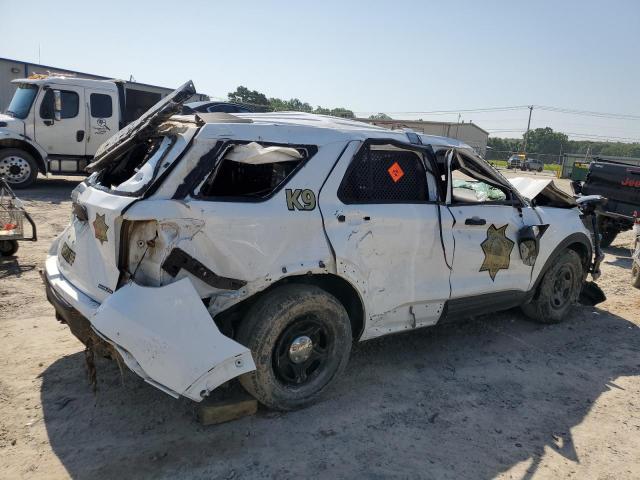 1FM5K8AB3MGC00930 - 2021 FORD EXPLORER POLICE INTERCEPTOR WHITE photo 3