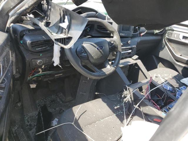 1FM5K8AB3MGC00930 - 2021 FORD EXPLORER POLICE INTERCEPTOR WHITE photo 8