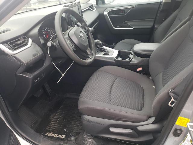 2T3F1RFV2KW061699 - 2019 TOYOTA RAV4 LE ვერცხლისფერი ფოტო 7
