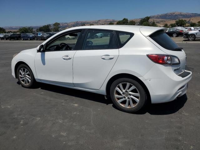 JM1BL1L87C1575623 - 2012 MAZDA 3 I WHITE photo 2