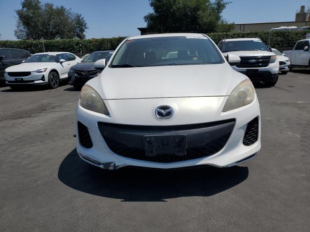 JM1BL1L87C1575623 - 2012 MAZDA 3 I WHITE photo 5