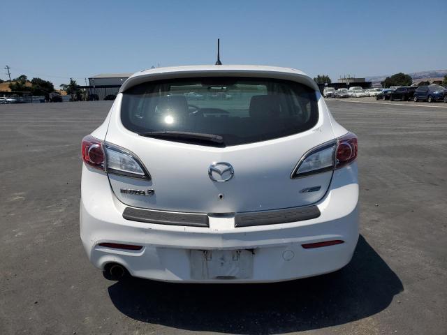 JM1BL1L87C1575623 - 2012 MAZDA 3 I WHITE photo 6