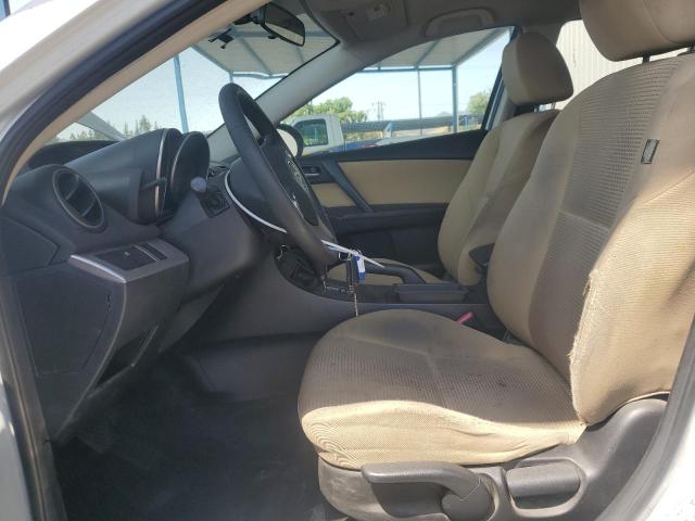 JM1BL1L87C1575623 - 2012 MAZDA 3 I WHITE photo 7