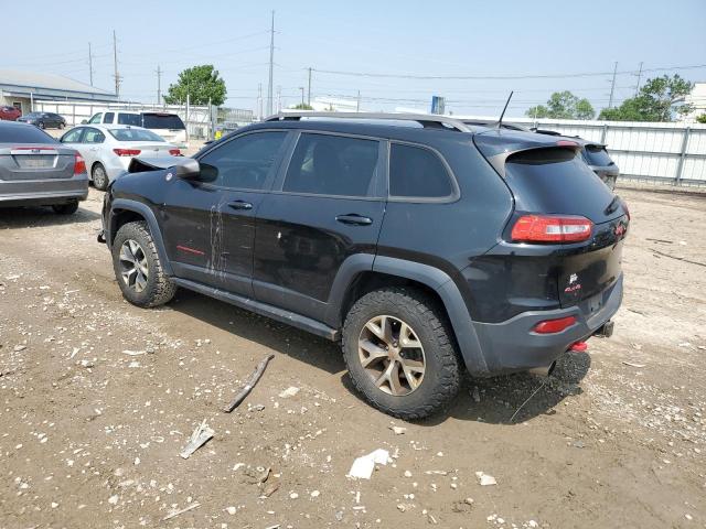 1C4PJMBS4GW361188 - 2016 JEEP CHEROKEE TRAILHAWK BLACK photo 2